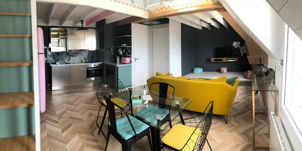 Ferienwohnung Catamaran - Duplex Atypique Avec Parking Vannes Exterior foto